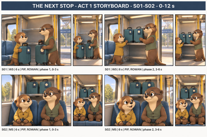 Design Anything (DeepSeek): Storyboard: Act 1