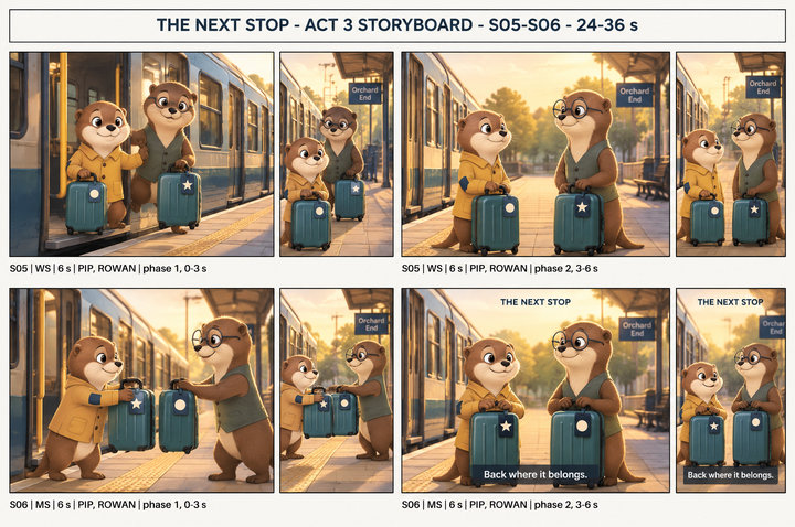 Design Anything (DeepSeek): Storyboard: Act 3